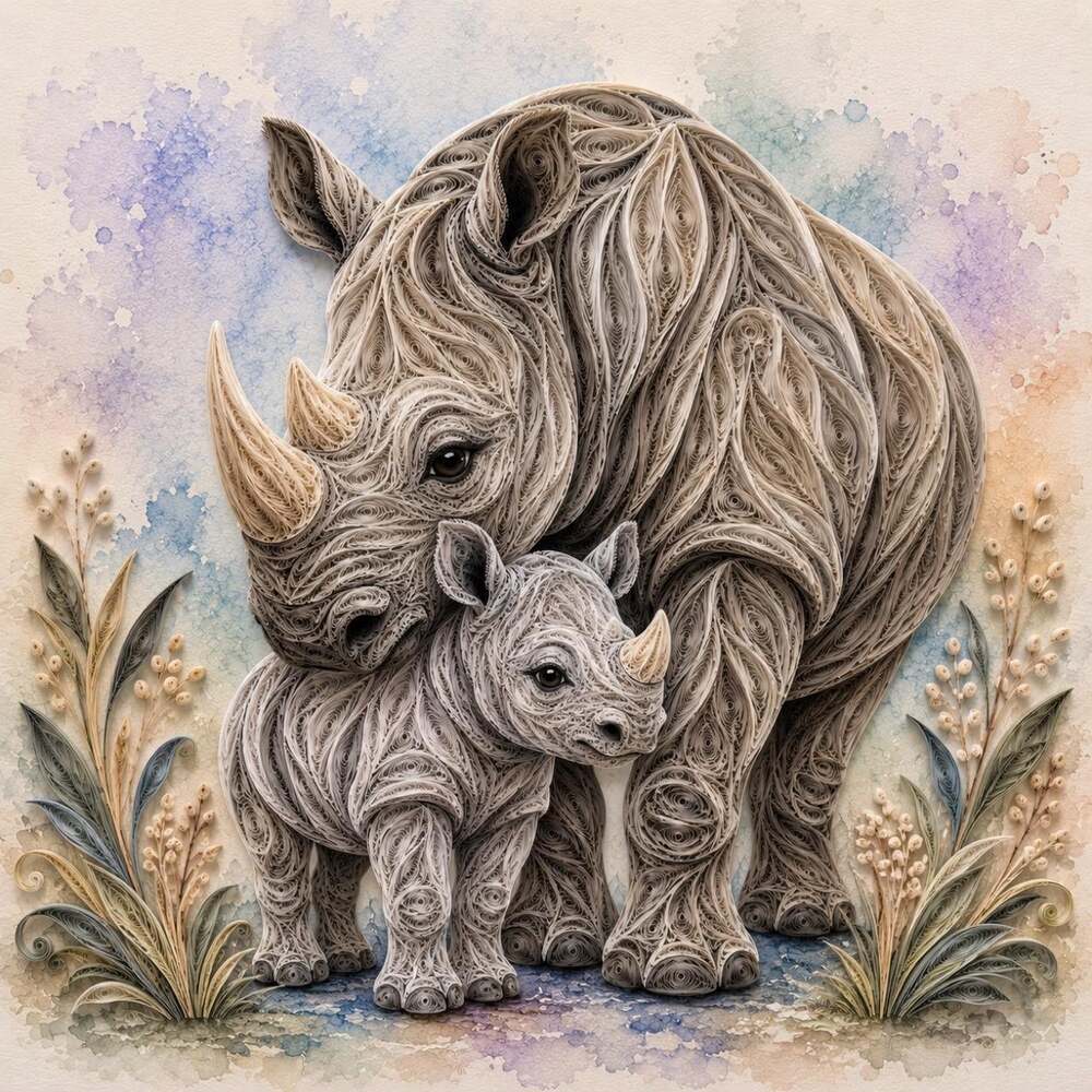 8 X 8 Black Framed Print A 27 D